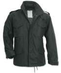 Chaqueta Militar Negra
