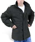 Chaqueta Militar Negra