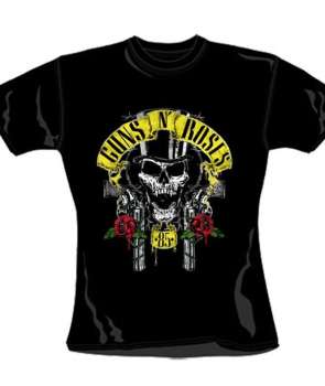 Camiseta para chica GUNS N ROSES - Skull 85