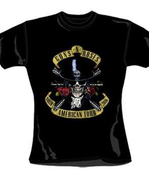 Camiseta para chica GUNS N ROSES - American Tour