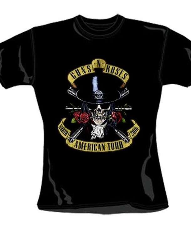 Camiseta para chica GUNS N ROSES - American Tour