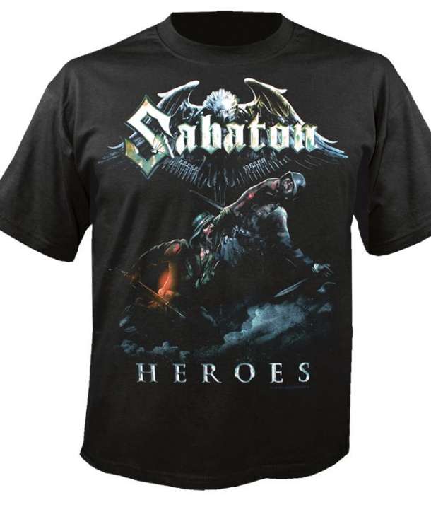 Camiseta SABATON - Heroes