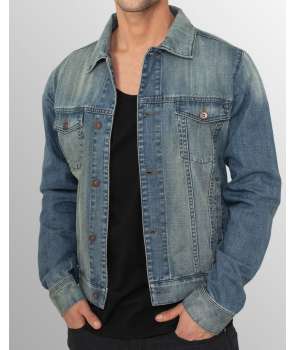 Chaqueta Vaquera Azul Desgastado