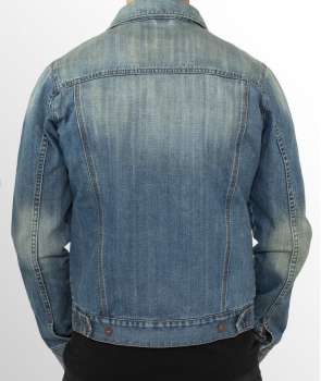 Chaqueta Vaquera Azul Desgastado 2