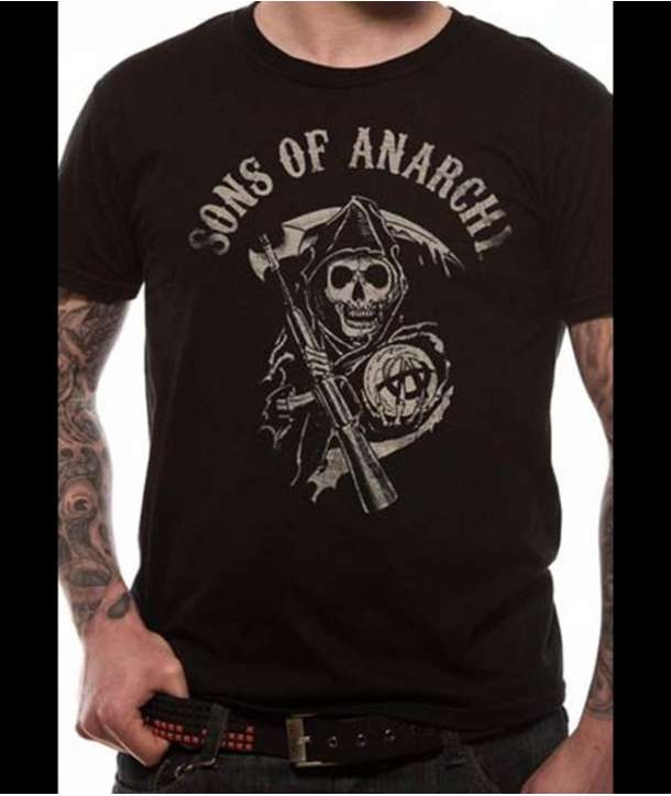 Camiseta SONS OF ANARCHY - Reaper Logo