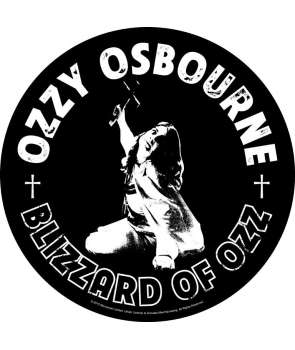 Parche para espalda espaldera OZZY - Blizzard Of Ozz
