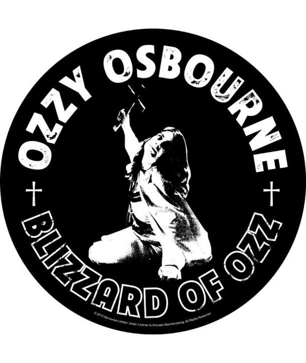 Parche para espalda espaldera OZZY - Blizzard Of Ozz