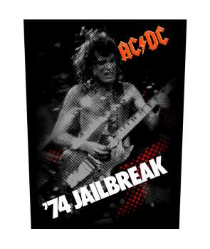 Parche para espalda espaldera ACDC - '74 Jailbreak