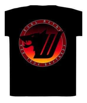 Camiseta WOLF - Real Metal For True Bastards 2
