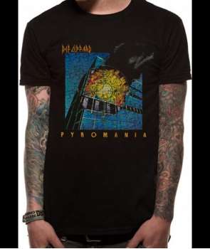 Camiseta DEF LEPPARD - Pyromania