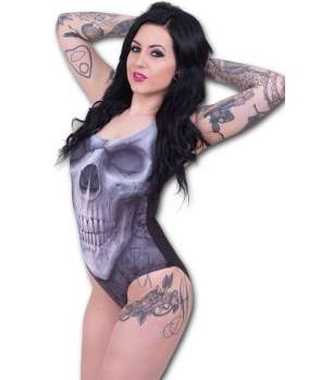 Bañador Spiral Solemn Skull