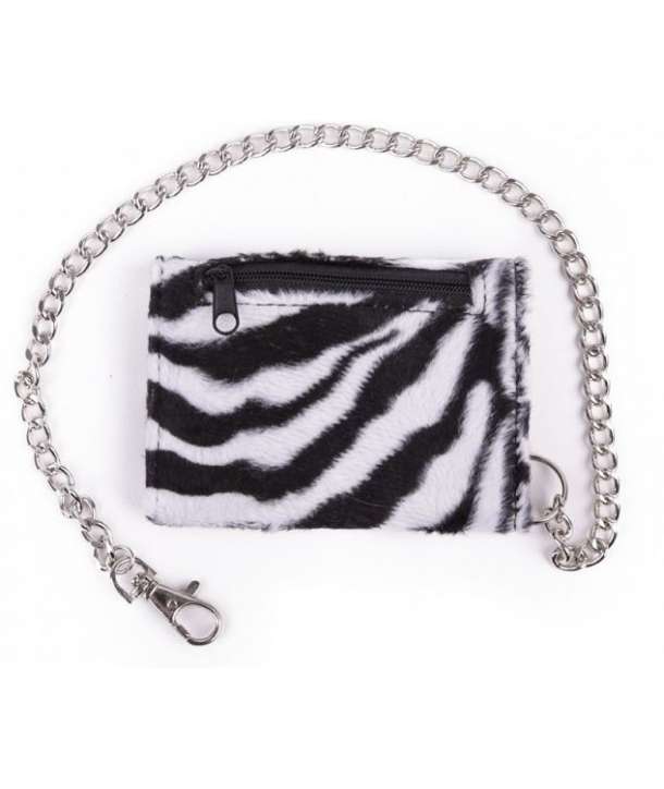 Cartera Cebra  con Cadena