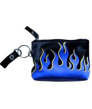 Monedero Llamas con cadena