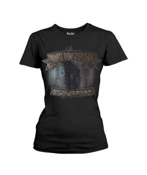 Camiseta para chica BON JOVI - New Jersey