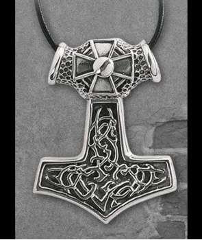 Colgante Martillo de Thor Grande Acero