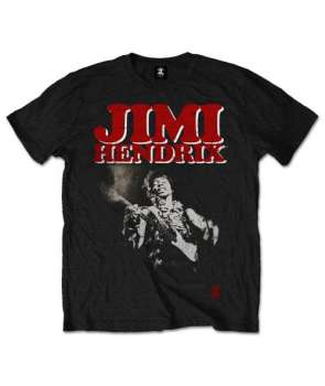 Camiseta Jimi Hendrix - Red Logo