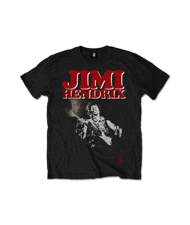 Camiseta Jimi Hendrix - Red Logo