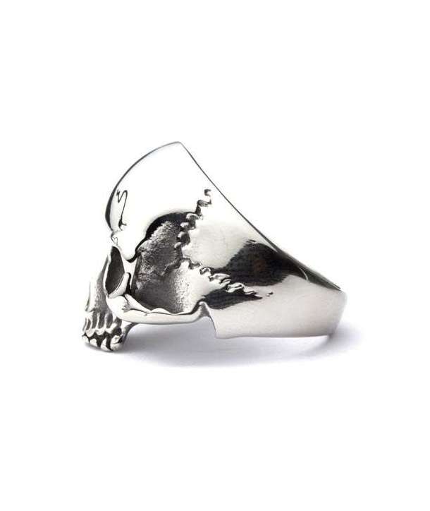 Anillo Calavera  Sin Mandibula Acero