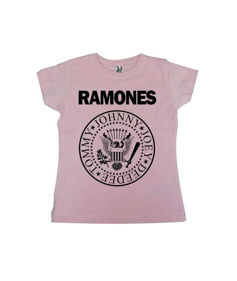 periódico antepasado Fundir Camiseta niño/a RAMONES ROSA - House of Rock
