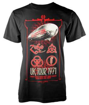 Camiseta LED ZEPPELIN - UK Tour 71