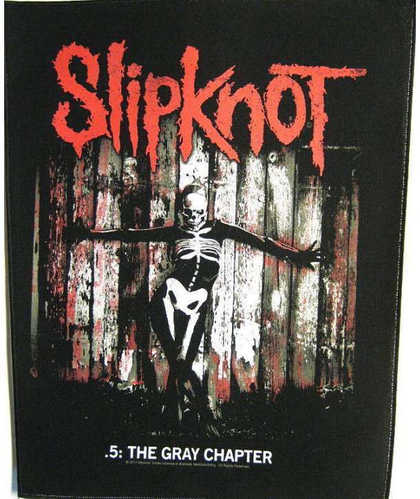 Parche para espalda SLIPKNOT - The Gray Chapter