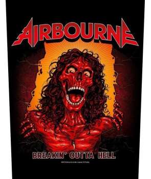 Parche para espalda espaldera AIRBOURNE - Breakin' Outta Hell