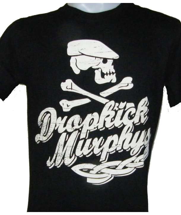 Camiseta DROPKICK MURPHYS - Skull Logo