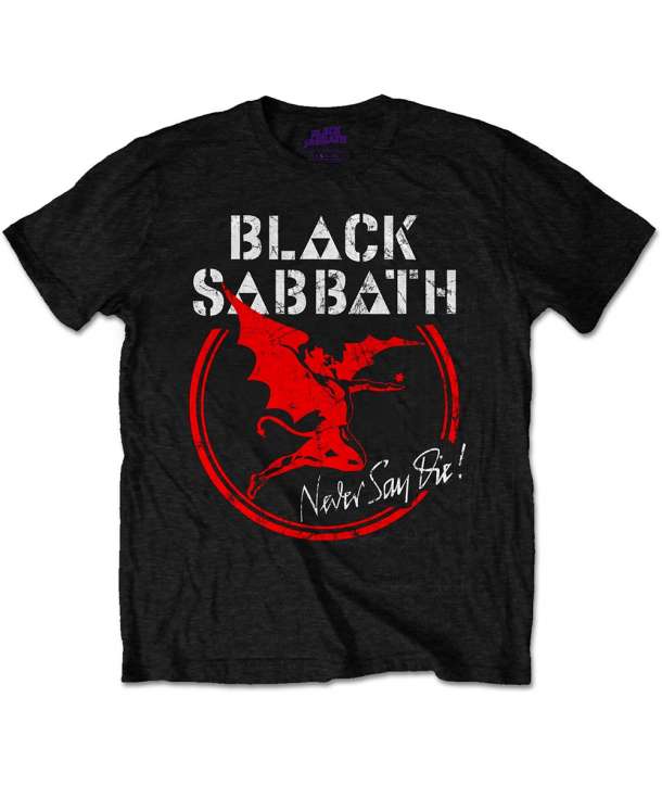 Camiseta BLACK SABBATH - Never Say Die Devil