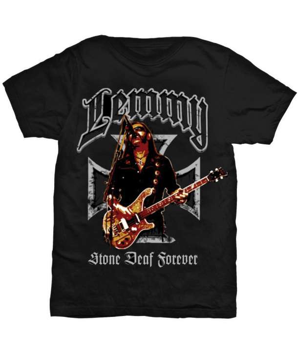 Camiseta MOTORHEAD - Lemmy Stone Deaf Forever