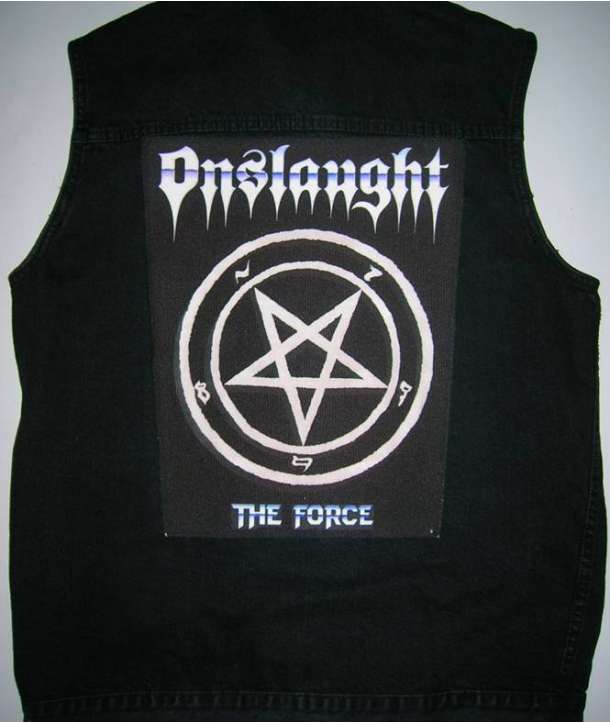 Parche para espalda ONSLAUGHT - Power From Hell