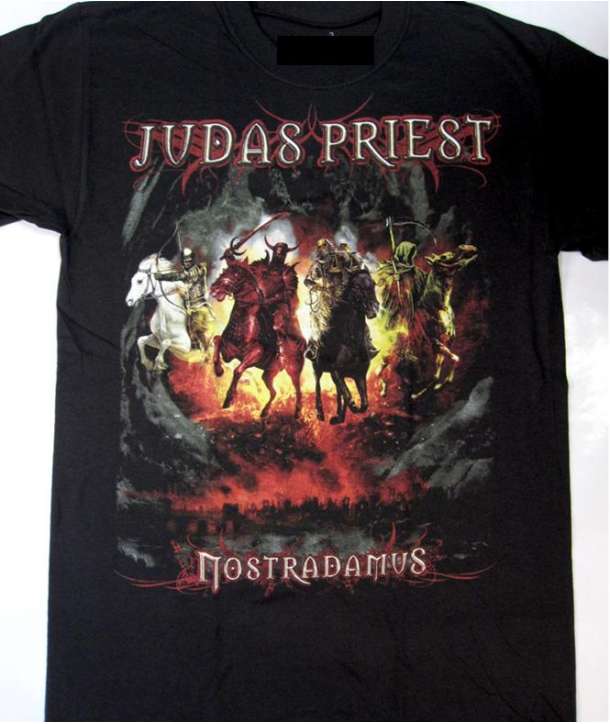 Camiseta JUDAS PRIEST - Nostradamus
