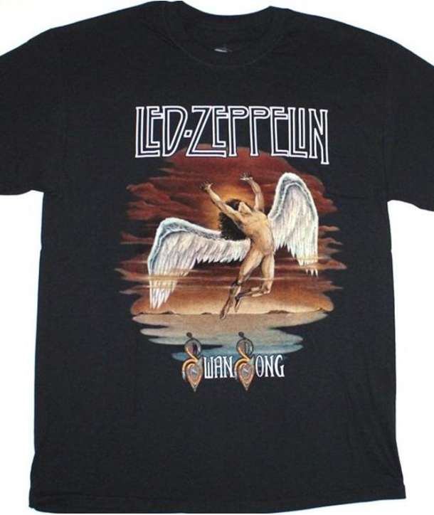 Camiseta LED ZEPPELIN - Swan Song
