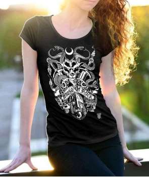 Camiseta para chica  HOUSE OF ROCK - Madness  Chaos PREVENTA