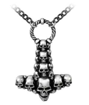 Colgante Martillo Thor Skull Hammer