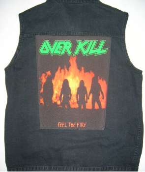 Parche para espalda OVERKILL - Feel The Fire