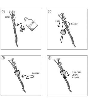 Adornos Anillo para Barba Lobo Bronce 2