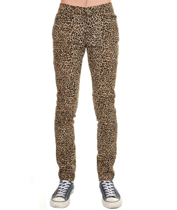 Pantalón Elástico Leopardo Regular Fit