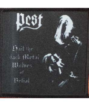 Parche PEST -  Hail the Black Metal Wolves of Belial