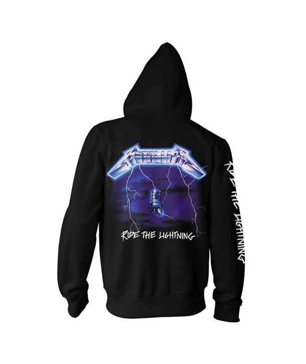 Sudadera METALLICA - Ride The Lightning Cremallera