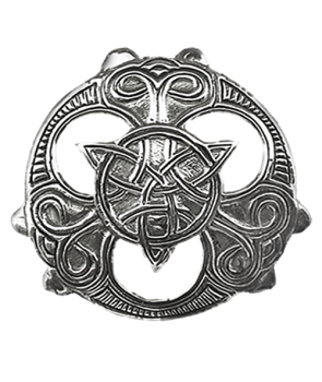 Colgante Circulo Celta Plata