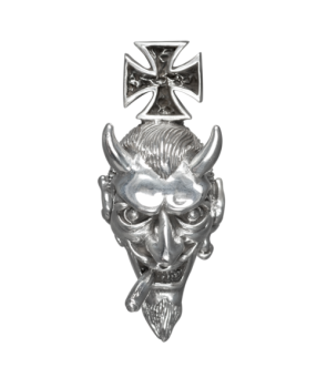 Colgante Joker Iron Cross Plata