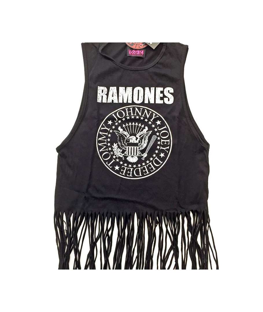 Camiseta RAMONES - Vintage Logo Tirantes - House of Rock