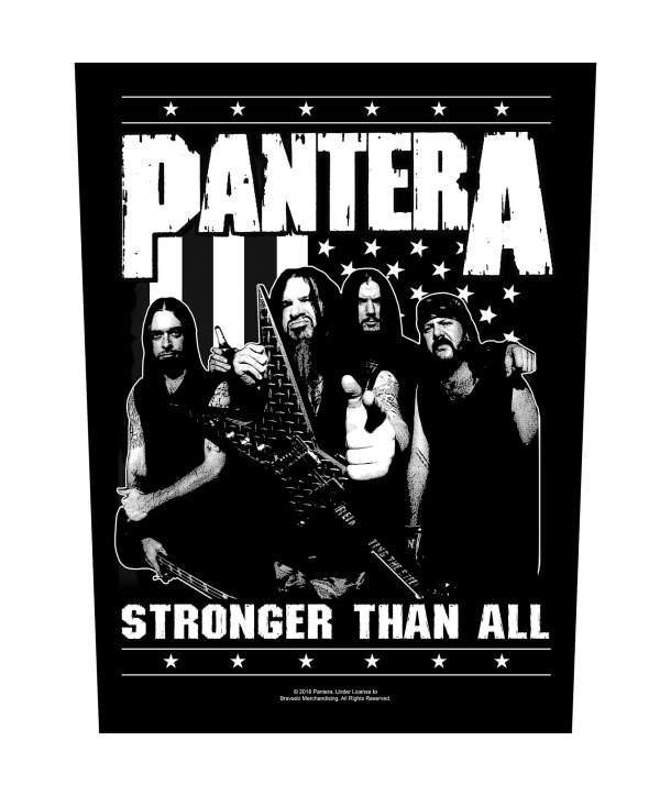 Parche para espalda PANTERA - Stronger Than All Band