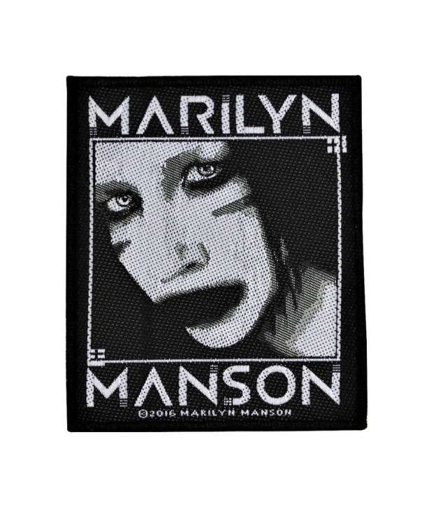 Parche MARILYN MANSON - Face BW