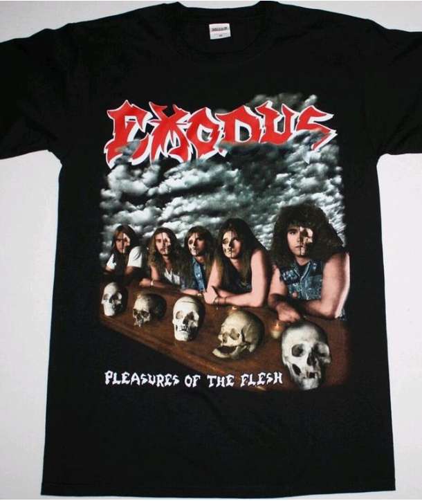 Camiseta EXODUS  - Pleasures Of The Flesh