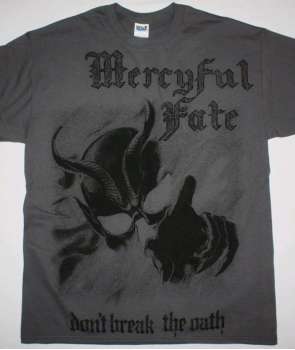 Mercyful Fate Don't Break The Oath Hombre Camiseta Negro Regular 
