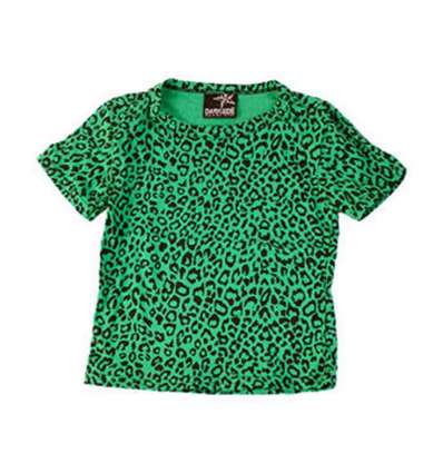 Camiseta niño/a Leopardo Verde