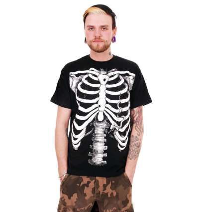 Camiseta SKELETON Costillas Esqueleto