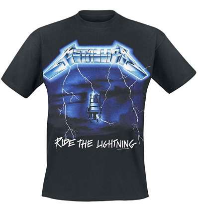 Camiseta METALLICA - Ride The Lightning Tracks