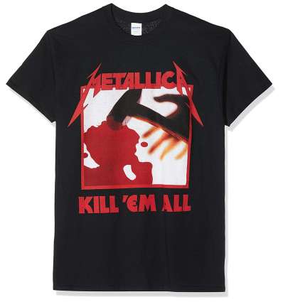 Camiseta METALLICA - Kill Em All Tracks